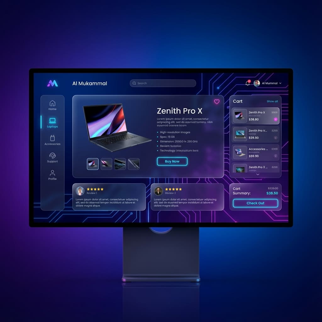 Al Mukammal - E-Commerce Platform