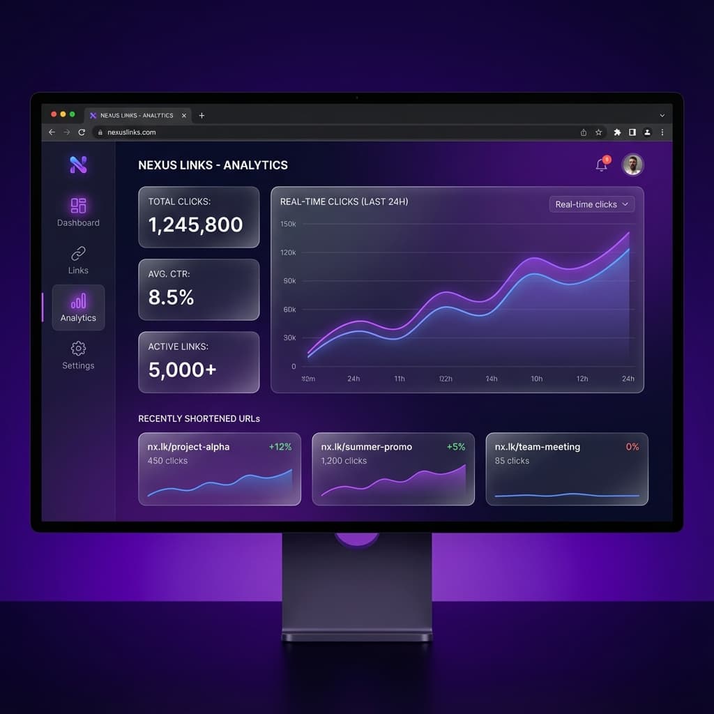 BitLinks Analytics Dashboard