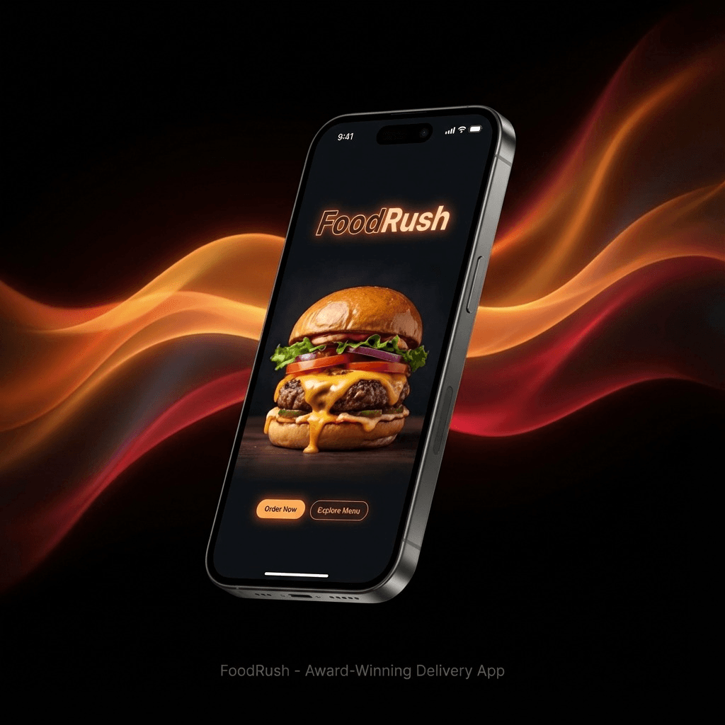 FoodRush Advanced Interface